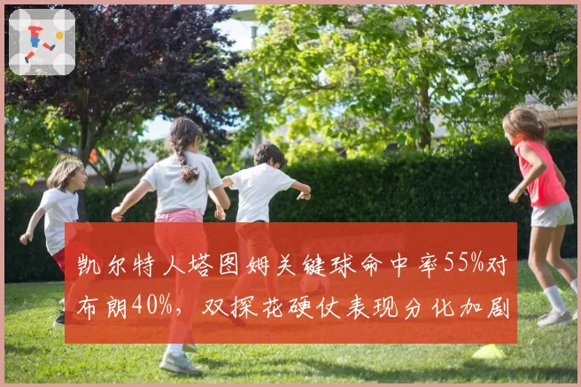 凯尔特人塔图姆关键球命中率55%对布朗40%，双探花硬仗表现分化加剧