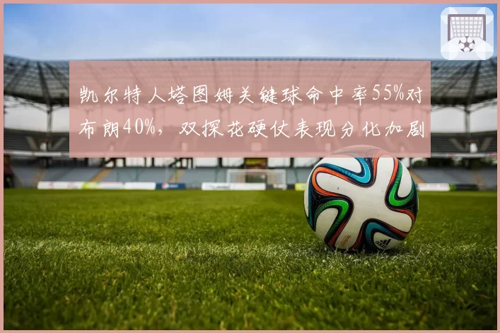 凯尔特人塔图姆关键球命中率55%对布朗40%，双探花硬仗表现分化加剧